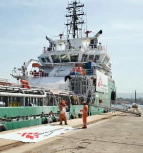 Nave Bourbon Argos di Medici senza frontiere