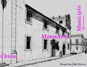 Il Monastero di Santa Caterina, ricostruzione di Tullio Marcon