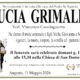 Necrologi – Si è spenta la signora Lucia Grimaldi