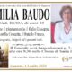 Necrologi – Si è spenta la signora Emilia Baudo di anni 85